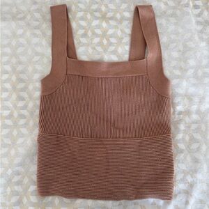Abercrombie & Fitch Brown Crop Top